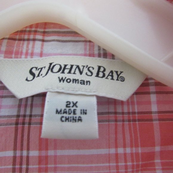 St John's Bay Blouse Size 2X - Picture 8 of 11